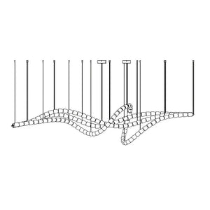 Gabriel Gold Chandelier