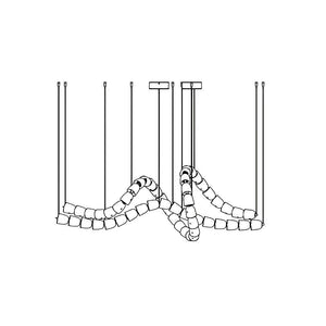 Gabriel Gold Chandelier