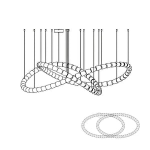 Gabriel Chrome Chandelier
