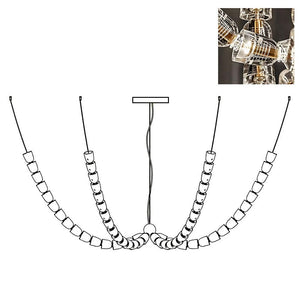 The Gabriel Branch LED Chandelier | Custom Size & Made-to-Order Lighting for Luxury Homes & Commercial Spaces
