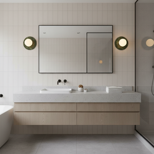 Gaia Green Marble Wall Lamp