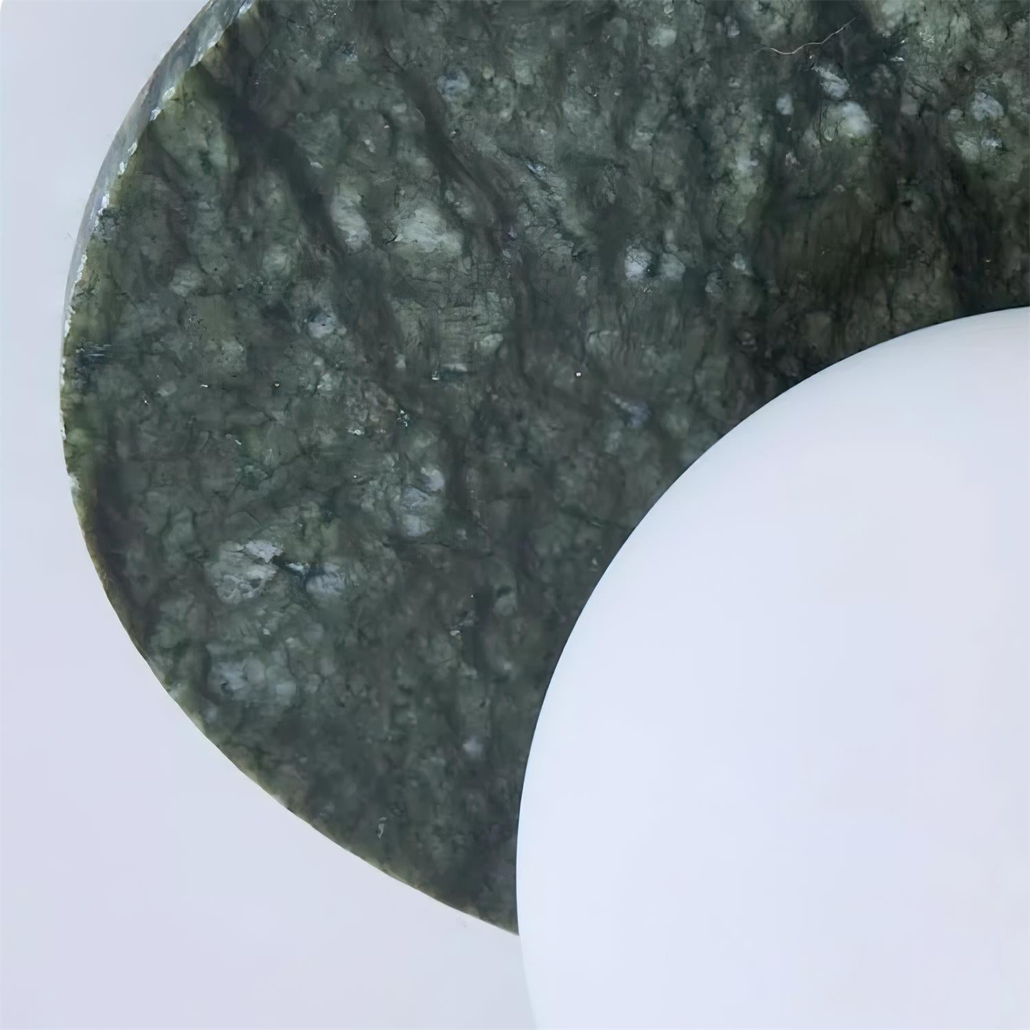 Gaia Green Marble Wall Lamp