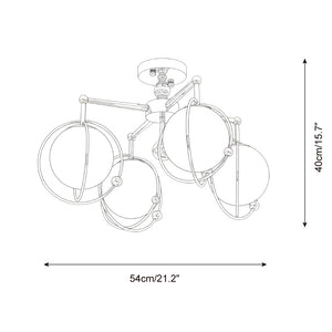 Galaxy Spin Ceiling Lamp