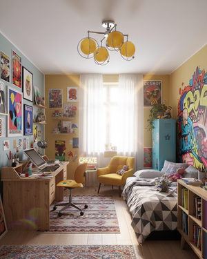 Galaxy Spin Ceiling Lamp