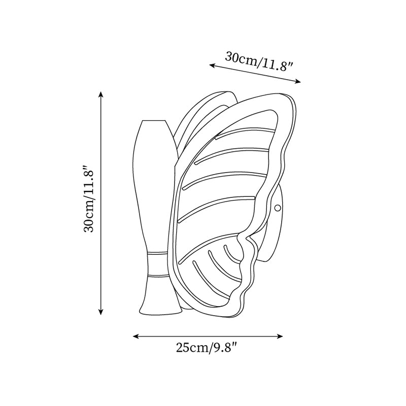 Galileo Butterfly Wall Lamp