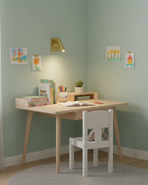 Aplique con interruptor micro cuadrado