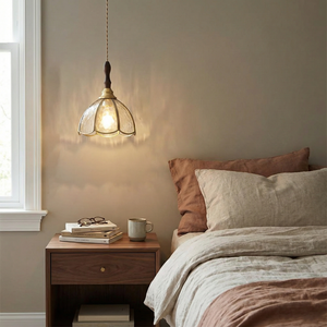 Lámpara colgante retro Latta