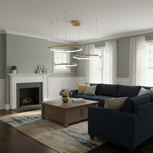 Blue Butterfly Chandelier