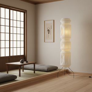 مصباح أرضي أكاري UF4-L6 مقاس 20.4 بوصة - 74 بوصة