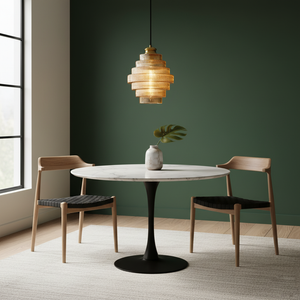 Luella Glass Plug In Pendant Lamp