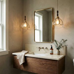 Lámpara colgante retro Latta