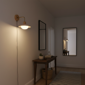 Carolia Plug In Wall Lamp