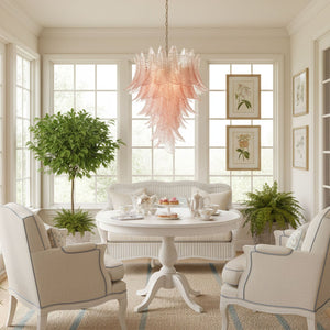 Rosalind Glass Chandelier