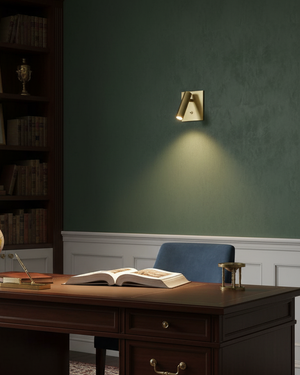 Aplique con interruptor micro cuadrado