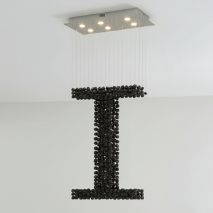 Charcoal Chandeliers I