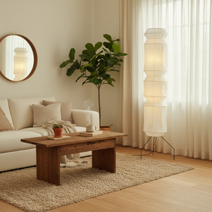 مصباح أرضي أكاري UF4-L6 مقاس 20.4 بوصة - 74 بوصة