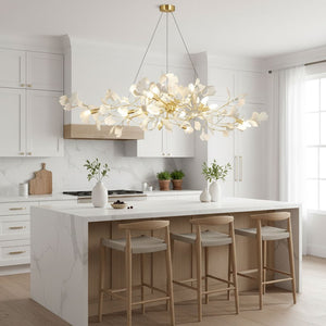 Gingko Chandelier I