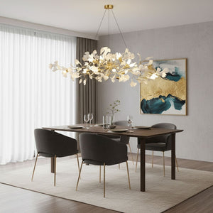 Gingko Chandelier I