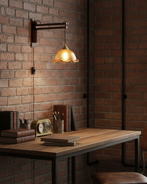 Vintage Maria Plug In Wall Lamp