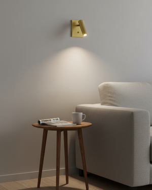 Aplique con interruptor micro cuadrado