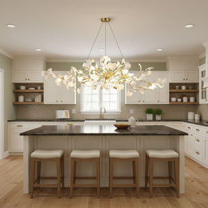 Gingko Chandelier I