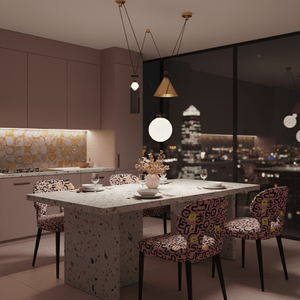 Geometric Shape Art Modern Chandelier