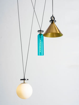 Geometric Shape Art Modern Chandelier