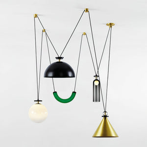 Geometric Shape Art Modern Chandelier