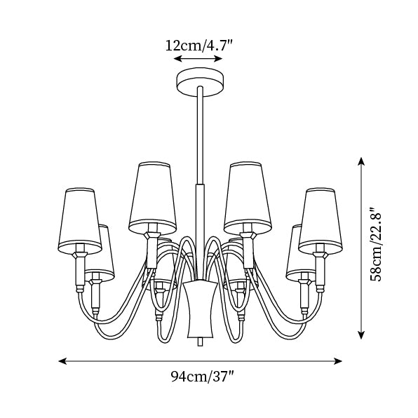 Gianna Classic Chandelier