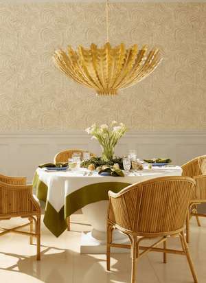 Gilded Acanthus Chandelier