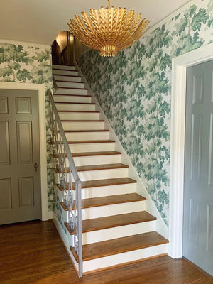 Gilded Acanthus Chandelier