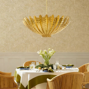 Gilded Acanthus Chandelier