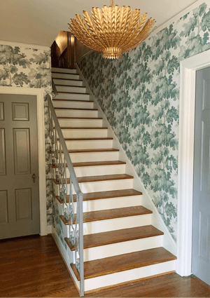 Gilded Acanthus Chandelier