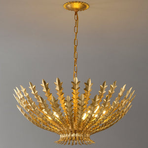 Gilded Acanthus Chandelier