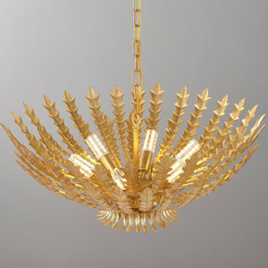 Gilded Acanthus Chandelier