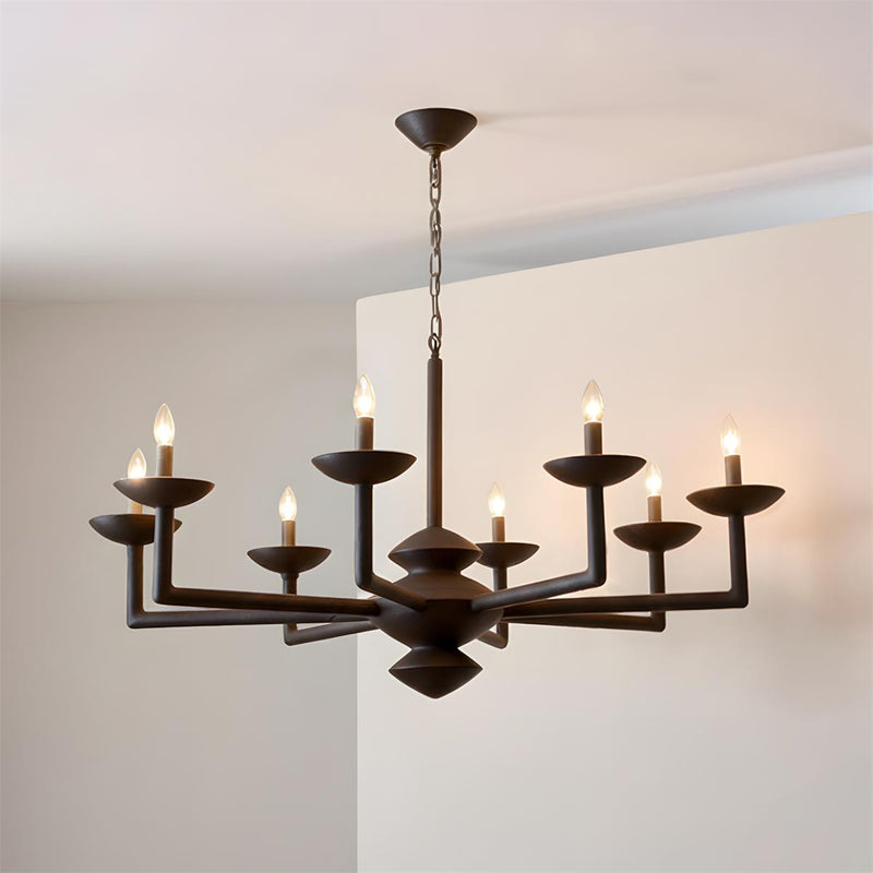 Gilded Vine Chandelier – detail 12