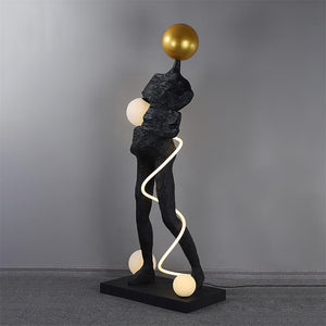 Ginasta Sculpture Floor Lamp