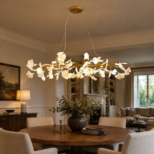 Gingko Branch Chandelier