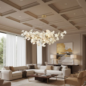 Horizon Bloom Gingko Chandelier