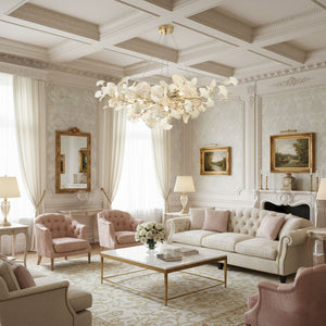 Horizon Bloom Gingko Chandelier
