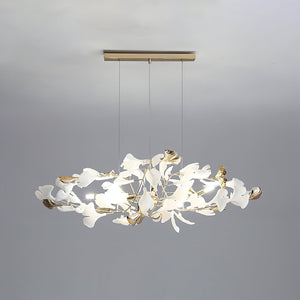 Gingko Bough Round Chandelier