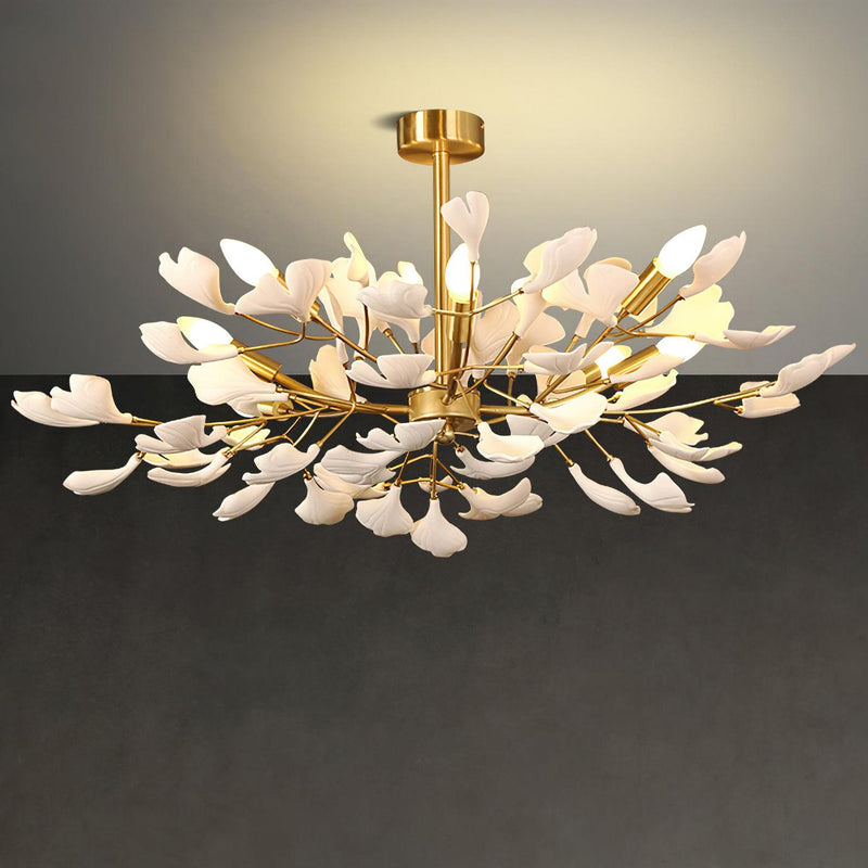 Gingko Canopy Chandelier – detail 12