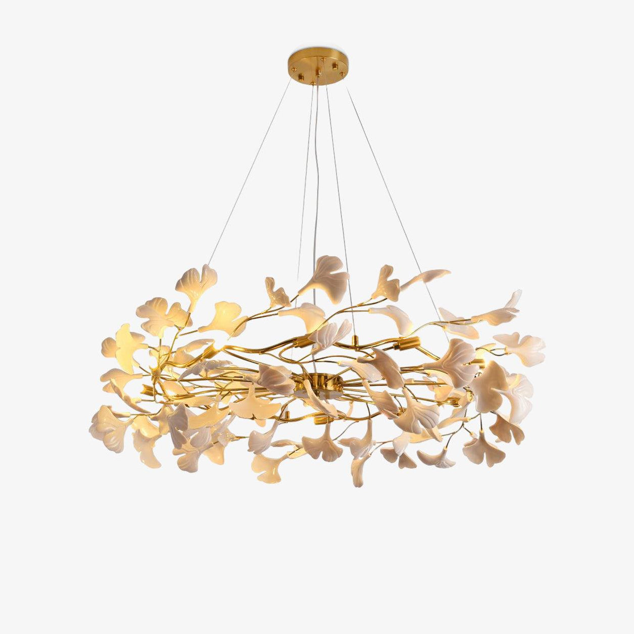 Gingko Ring Chandelier