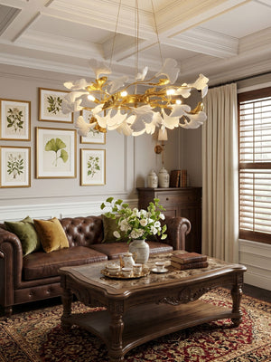 Gingko Ring Chandelier