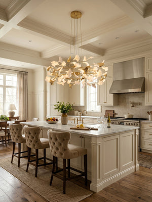 Gingko Ring Chandelier