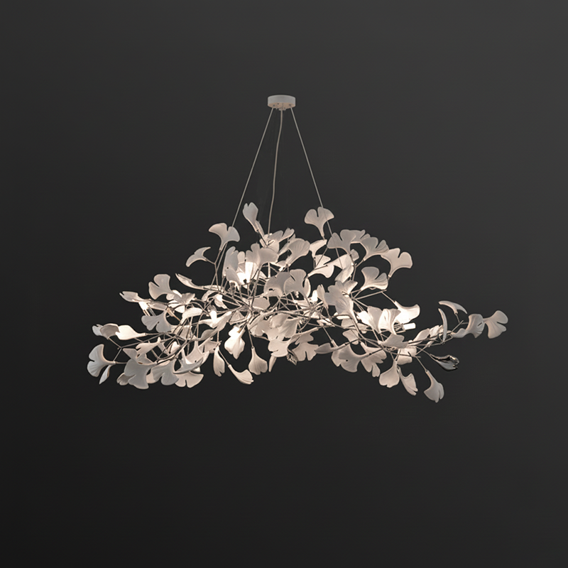 Gingko Long Version Chandelier – detail 32