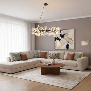 Gingko Chandelier O Style