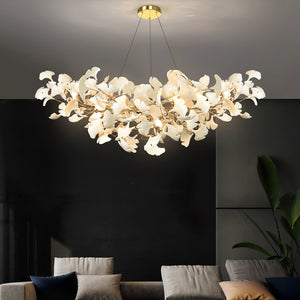 Horizon Bloom Gingko Chandelier