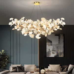 Horizon Bloom Gingko Chandelier