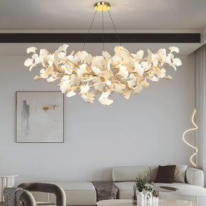 Horizon Bloom Gingko Chandelier